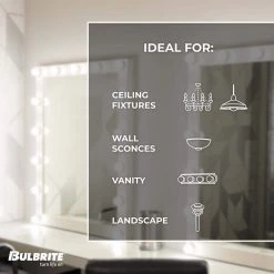 75-Watt Equivalent 5/6 in. DWNLGT with Medium Screw Base E26 in White Finish Dimmable 3000K LED Light Bulb 2-Pack by Bulbrite -Deals Bulbrite Store bulbrite led light bulbs 861513 44 1000