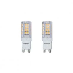 75-Watt Equivalent 5/6 in. DWNLGT with Medium Screw Base E26 in White Finish Dimmable 3000K LED Light Bulb 2-Pack by Bulbrite