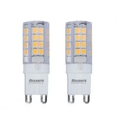 65-Watt Equivalent 6 in. JBOX DWNLGT with Medium Screw Base E26 in White Finish Dimmable 2700K Light Bulb 2-Pack by Bulbrite