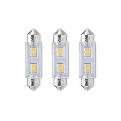65-Watt Equivalent 6 in. JBOX DWNLGT with Medium Screw Base E26 in White Finish Dimmable 3000K LED Light Bulb 3-Pack by Bulbrite