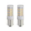 35 Watt equivalent T4 with Single Contact Bayonet Base BA15S in Clear Finish Dimmable 3000K LED Mini Light Bulb 2-Pack by Bulbrite -Deals Bulbrite Store bulbrite led light bulbs 861538 64 1000