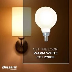 40-Watt G16 Milky Dimmable (E12) Candelabra Screw Base Decorative Filament Milky LED Light Bulb, 2700K(3-Pack) by Bulbrite 11 40-Watt G16 Milky Dimmable (E12) Candelabra Screw Base Decorative Filament Milky LED Light Bulb, 2700K(3-Pack) by Bulbrite -Deals Bulbrite Store bulbrite led light bulbs 861577 4f 1000