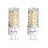 60 Watt equivalent T7 with Bi Pin Base GY6.35 in Clear Finish 3000K LED Mini Light Bulb 2-Pack by Bulbrite -Deals Bulbrite Store bulbrite led light bulbs 861599 64 1000