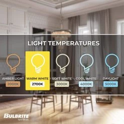 60-Watt Equivalent G16 with Candelabra Screw Base E12 in Clear Finish Dimmable 2700K LED Light Bulb 2-Pack by Bulbrite -Deals Bulbrite Store bulbrite led light bulbs 861602 1f 1000