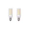 60-Watt Equivalent G16 with Candelabra Screw Base E12 in Clear Finish Dimmable 2700K LED Light Bulb 2-Pack by Bulbrite -Deals Bulbrite Store bulbrite led light bulbs 861602 64 1000