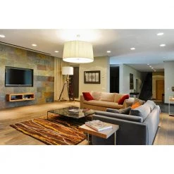 75-Watt Equivalent Dimmable Aluminum Finish BR30 Medium E26 LED Light Bulb, 2700K (4-Pack) by Bulbrite -Deals Bulbrite Store bulbrite led light bulbs 861642 1f 1000