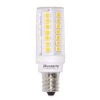 70 Watt equivalent T6 with Candelabra Screw Base E12 in Clear Finish Dimmable 2700K LED Mini Light Bulb 2-Pack by Bulbrite -Deals Bulbrite Store bulbrite led light bulbs 862642 64 1000