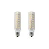 70 Watt equivalent T6 with Candelabra Screw Base E12 in Clear Finish Dimmable 3000K LED mini Light Bulb 2-Pack by Bulbrite -Deals Bulbrite Store bulbrite led light bulbs 862643 64 1000