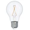 2.5-Watt 25-Watt Equivelant A19 LED Light Bulb Medium Base (E26) Clear Filament 2700K (4-Pack) by Bulbrite -Deals Bulbrite Store bulbrite led light bulbs 862687 64 1000