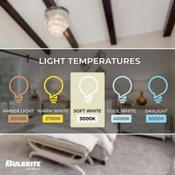 25-Watt Equivalent T9 Long 7.5 in. Dimmable E26 LED Light Bulb 3000K in Clear Finish (4-Pack) by Bulbrite -Deals Bulbrite Store bulbrite led light bulbs 862772 1f 1000