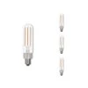 40-Watt Equivalent T6 Dimmable E12 LED Light Bulb 2700K in Clear Finish (4-Pack) by Bulbrite -Deals Bulbrite Store bulbrite led light bulbs 862783 64 1000