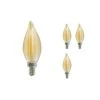 40-Watt Equivalent C11 Dimmable E12 LED Spunlite Light Bulb 2100K in Amber (4-Pack) by Bulbrite 2 40-Watt Equivalent C11 Dimmable E12 LED Spunlite Light Bulb 2100K in Amber (4-Pack) by Bulbrite -Deals Bulbrite Store bulbrite led light bulbs 862786 64 1000