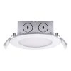 4 in. Warm White Light New Construction or Remodel IC Rated Integrated with J-Box LED Recessed Flat Downlight by Bulbrite -Deals Bulbrite Store bulbrite recessed lighting kits 773105 64 1000