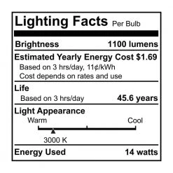 6 in. 3000K New Construction or Remodel Integrated LED Recessed Retrofit Light Kit for 75-Watt Equivalent (Set of 4) by Bulbrite 11 6 in. 3000K New Construction or Remodel Integrated LED Recessed Retrofit Light Kit for 75-Watt Equivalent (Set of 4) by Bulbrite -Deals Bulbrite Store bulbrite recessed lighting kits 861491 44 1000
