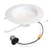 6 in. 3000K New Construction or Remodel Integrated LED Recessed Retrofit Light Kit for 75-Watt Equivalent (Set of 4) by Bulbrite -Deals Bulbrite Store bulbrite recessed lighting kits 861491 64 1000