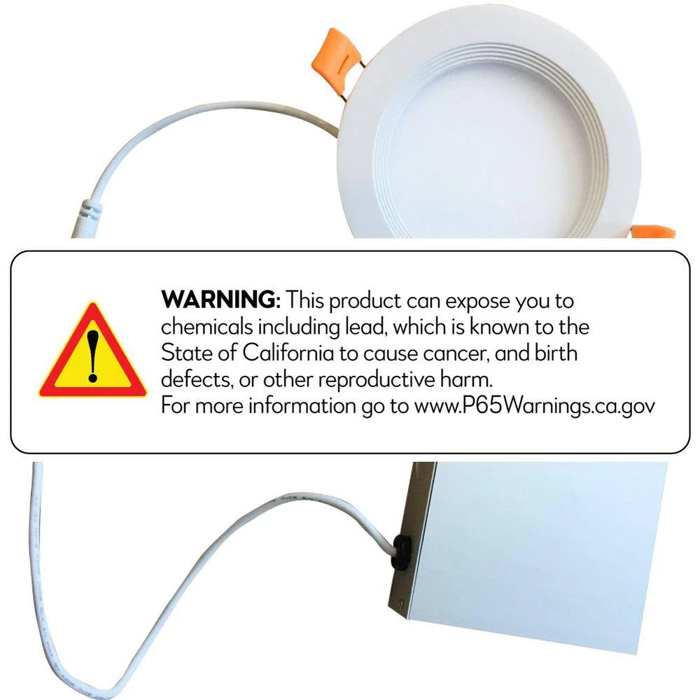 6 in. Canless 2700K, 70-Watt Equivalent, New Construction Integrated LED Recessed Light Kit with Metal JBOX(2-Pack) by Bulbrite 4 6 in. Canless 2700K, 70-Watt Equivalent, New Construction Integrated LED Recessed Light Kit with Metal JBOX(2-Pack) by Bulbrite - Image 2