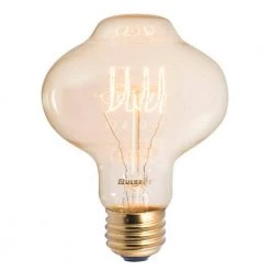 1-Light Warm Gold Contemporary Pendant Socket and Canopy with Incandescent 40W BT27 Nostalgic Loop Light Bulb by Bulbrite 9 1-Light Warm Gold Contemporary Pendant Socket and Canopy with Incandescent 40W BT27 Nostalgic Loop Light Bulb by Bulbrite -Deals Bulbrite Store gold bulbrite chandeliers 810102 1f 1000