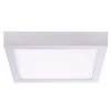 15-Watt Silver Integrated LED 7 in. Ceiling Flush Mount by Bulbrite -Deals Bulbrite Store silver bulbrite flush mount lights 773150 64 1000