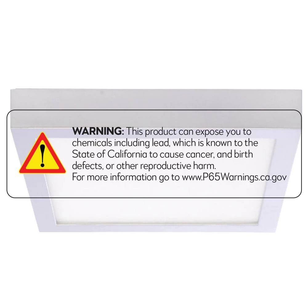 15-Watt Silver Integrated LED 7 in. Ceiling Flush Mount by Bulbrite 5 15-Watt Silver Integrated LED 7 in. Ceiling Flush Mount by Bulbrite - Image 3