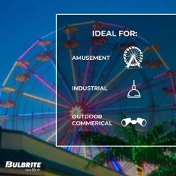 50 Watt equivalent PAR20 with Medium Screw Base E26 Dimmable 2700K LED Light Bulb 6-Pack by Bulbrite -Deals Bulbrite Store white bulbrite led light bulbs 861712 44 1000